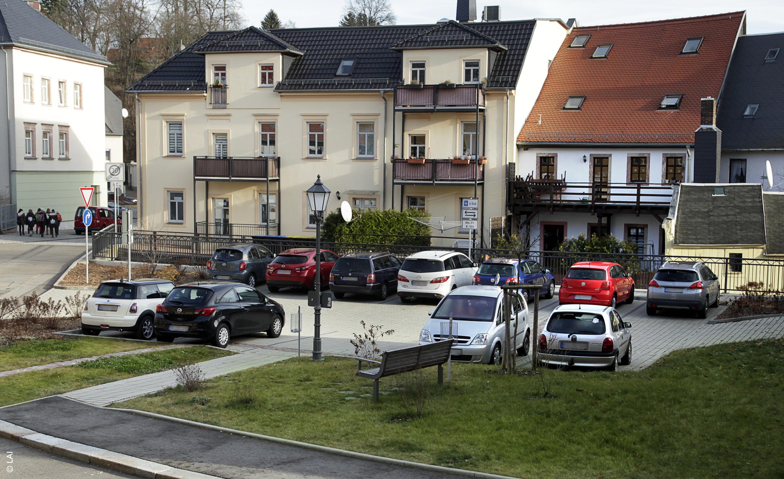 Parkplatz an der Mühle